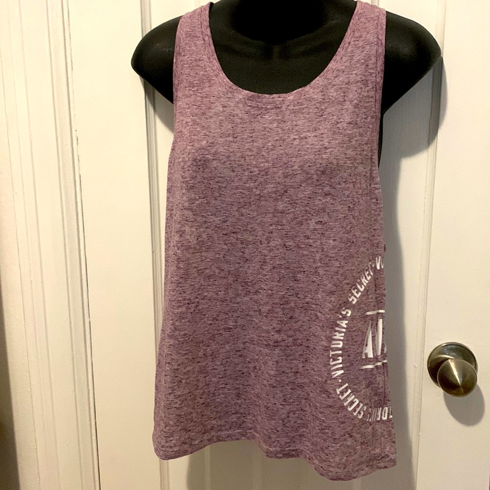 Victoria’s Secret racer back ANGEL logo tank top